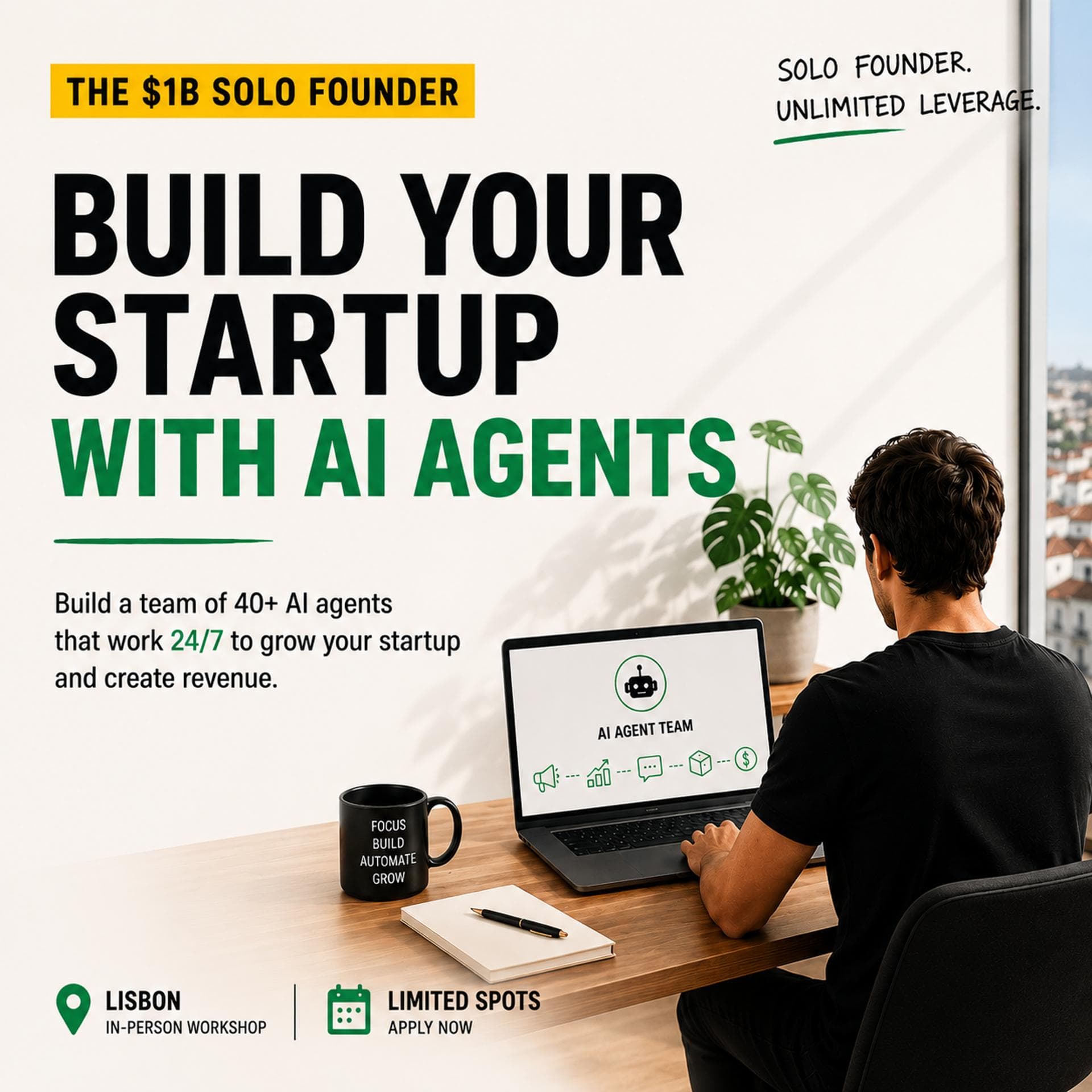 The $1B Solo Founder: Build Your Startup With AI Agents