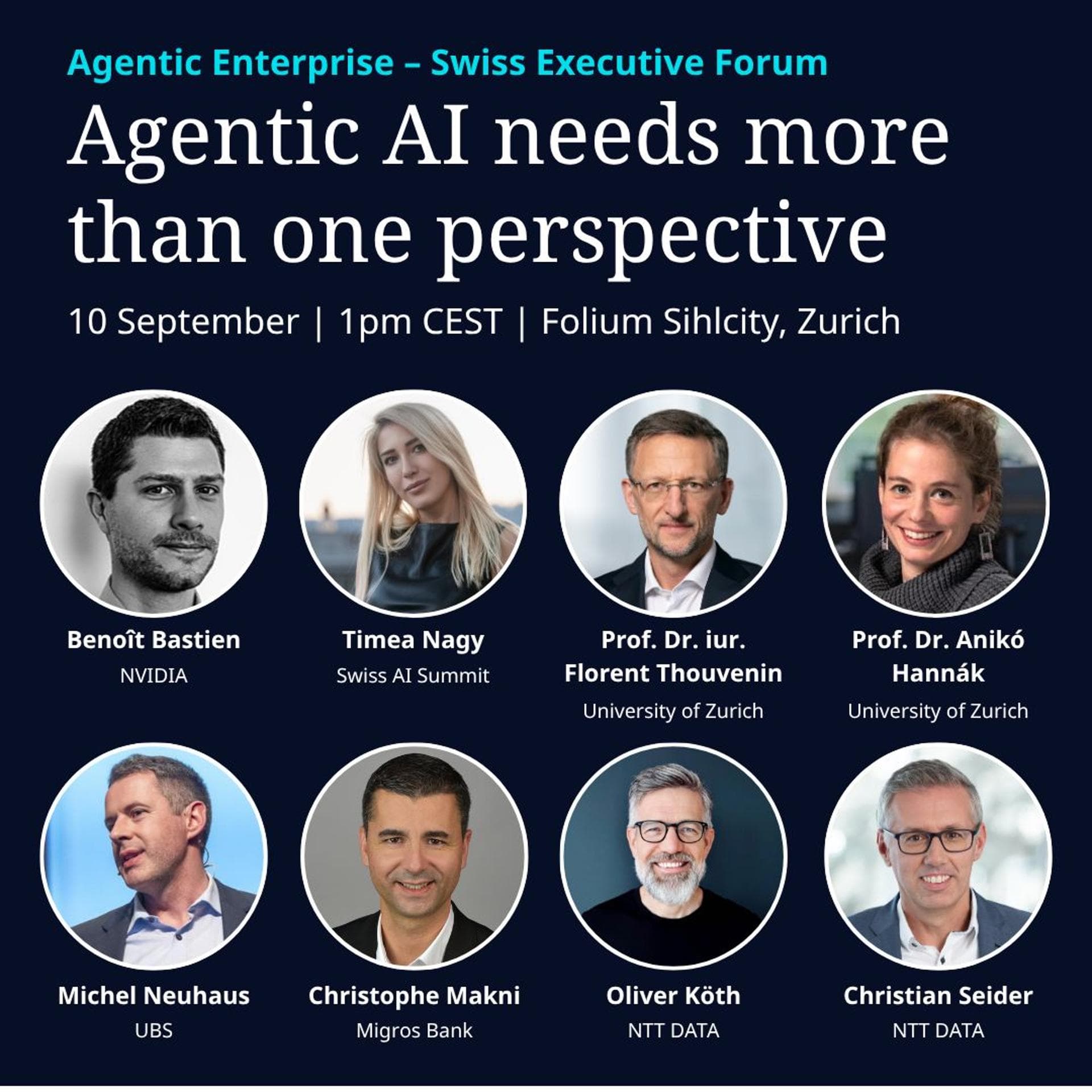 The Agentic Enterprise – Swiss Executive Forum