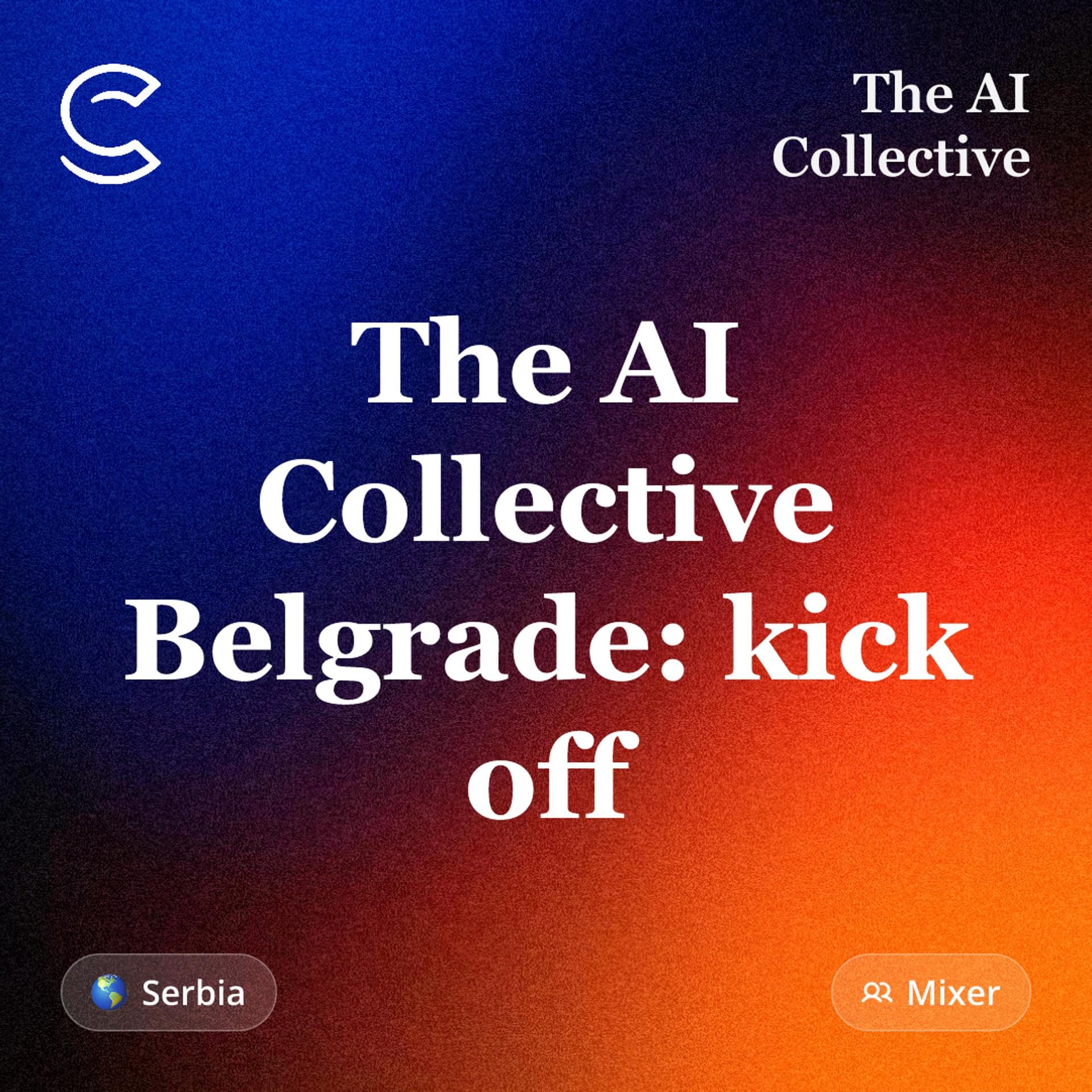 The AI Collective Belgrade: Kick Off