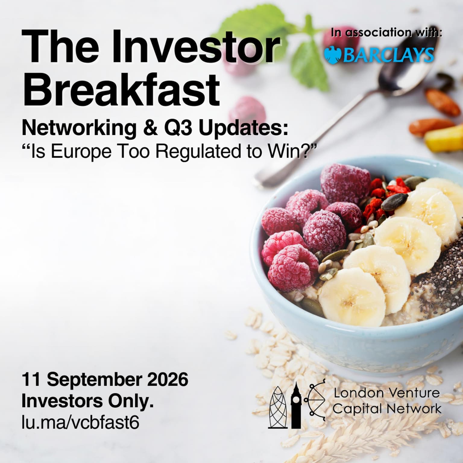 The Investor Breakfast - Q3 Updates