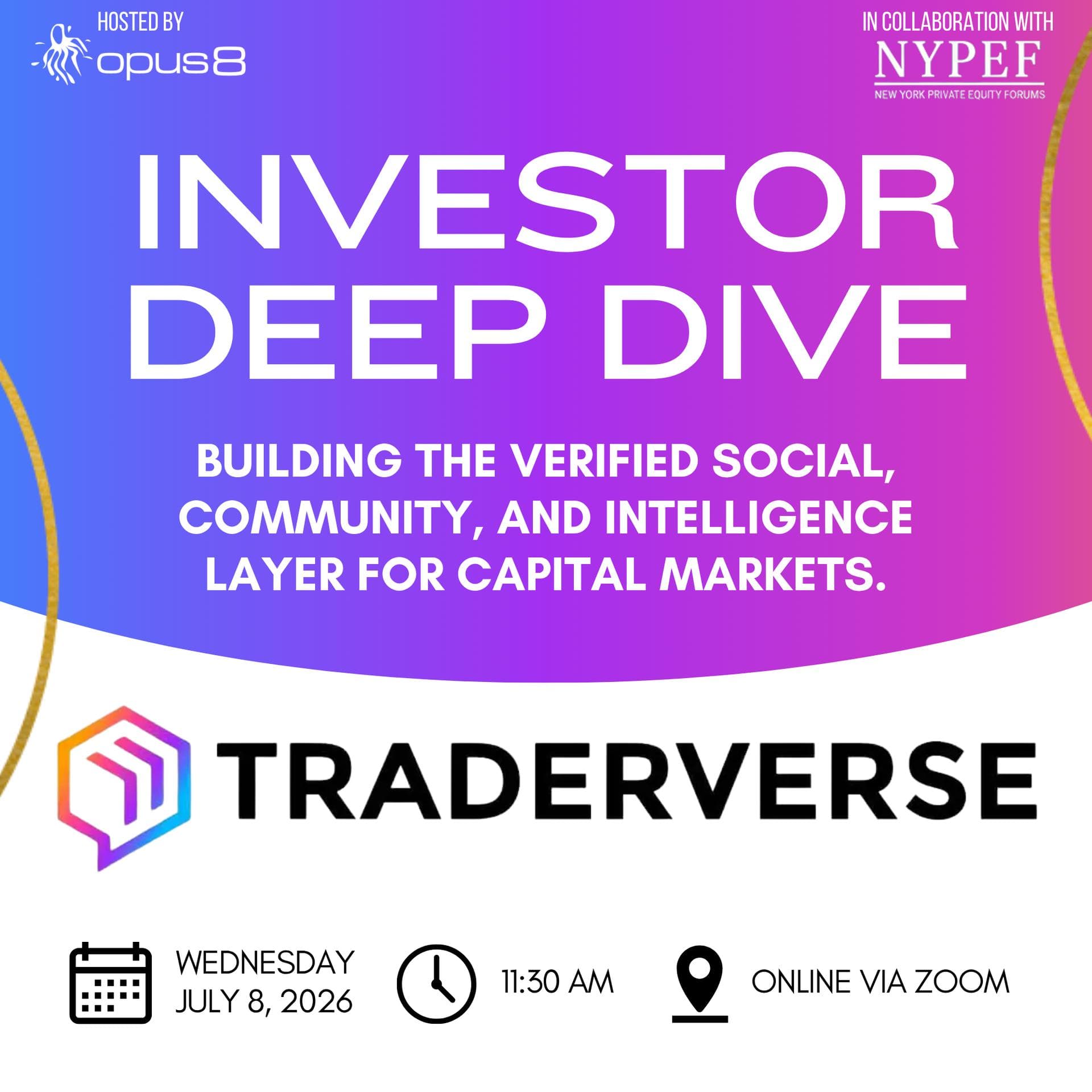 Traderverse Investor Deep Dive