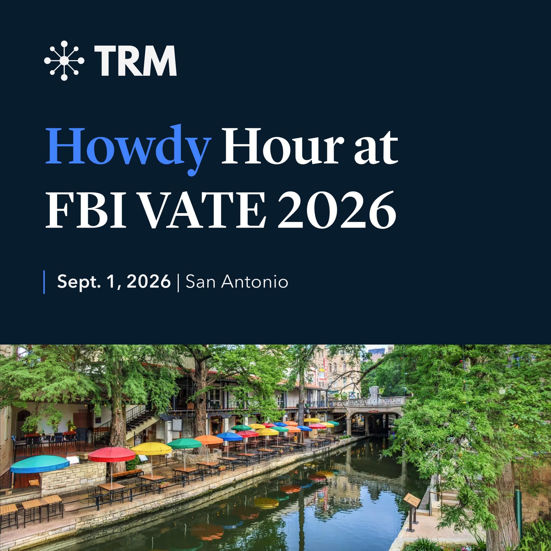TRM Howdy Hour at FBI VATE 2026