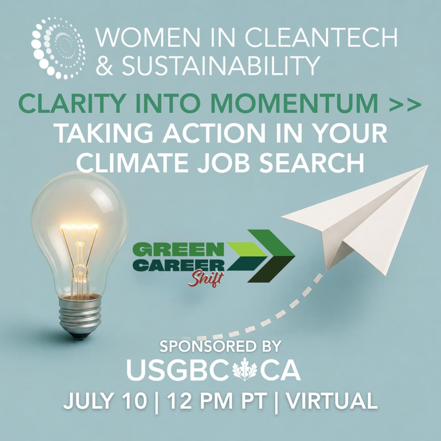 Turning Clarity into Momentum: Taking Action in Your Climate Job Search