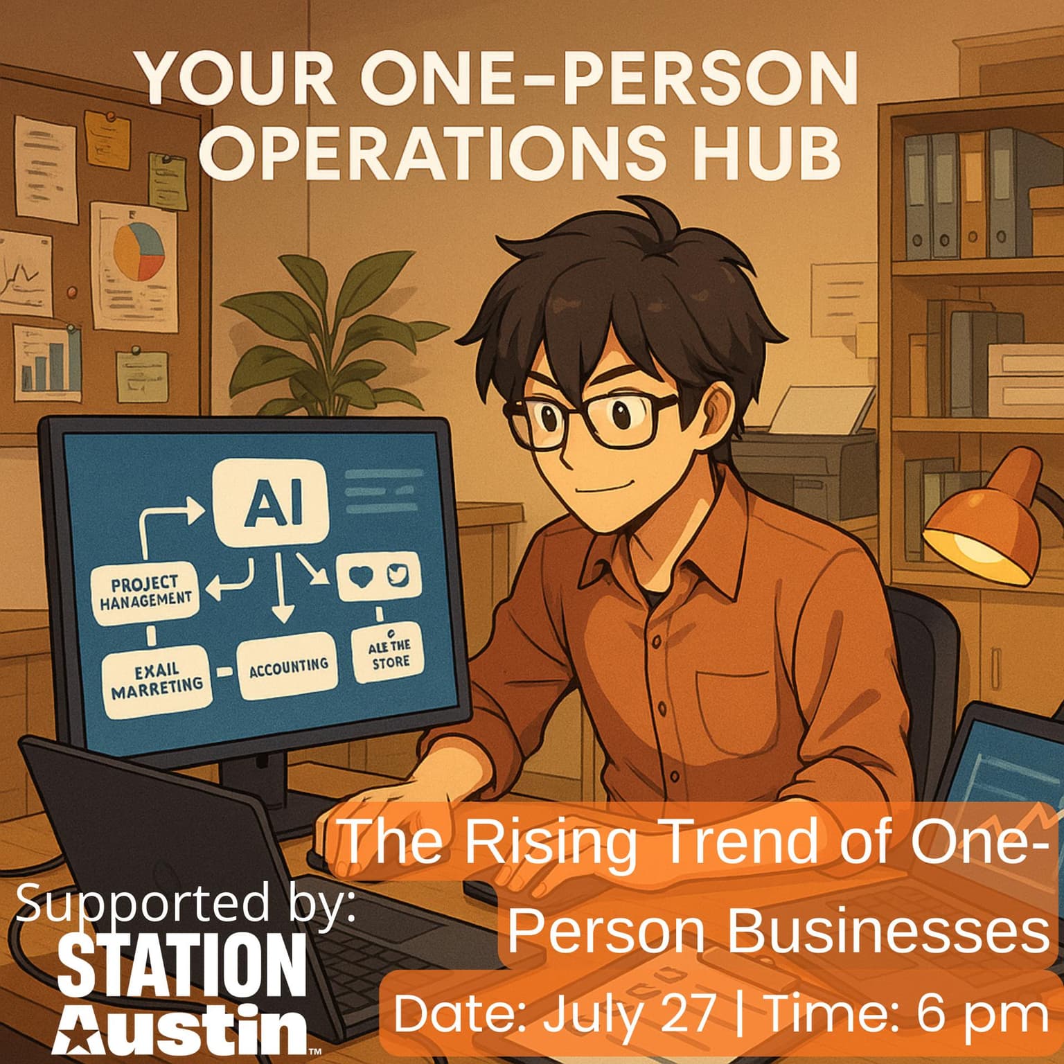 🎛️ Your One‑Person Operations Hub – Build a Lean, Professional Tech Stack That Runs Your Business 🧩